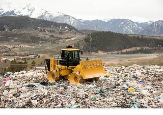 Compacteur de déchets Caterpillar 816K