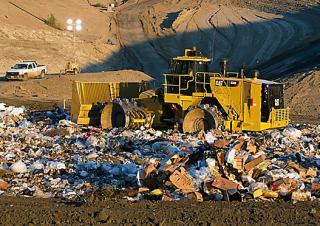 Compacteur de déchets Caterpillar 836K