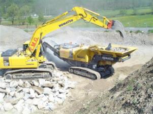 Concasseurs mobiles Komatsu BR380JG