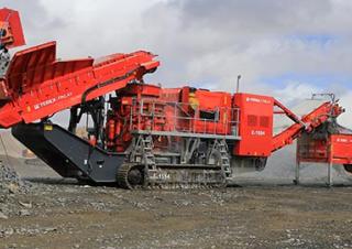 Concasseurs mobiles Terex-Finlay C 1554