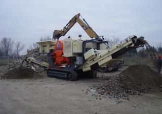 Concasseurs mobiles Gasparin GI 86 C Vulcano
