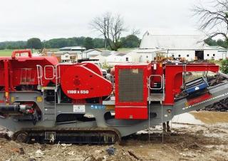 Concasseurs mobiles Rubble Master MXJ-1100