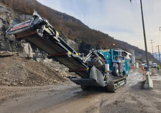 Concasseurs mobiles Powerscreen Trakpactor 290SR