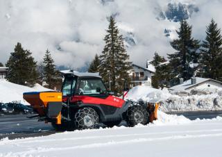 Équipement maintenance  hivernal Épandeur Épandeurs alimentaire avec conteneurs Schmidt Traxos 08 VH