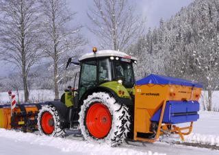 Équipement maintenance  hivernal Épandeur Épandeurs alimentaire avec conteneurs Schmidt Traxos 08 VH