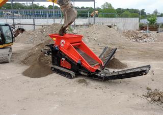 Installation de criblage mobile Red Rhino 3 WAY SCREENER