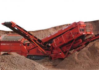 Installation de criblage mobile Terex-Finlay 683