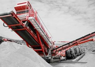 Installation de criblage mobile Terex-Finlay 694+ Hybrid