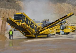 Installation de criblage mobile Keestrack C6