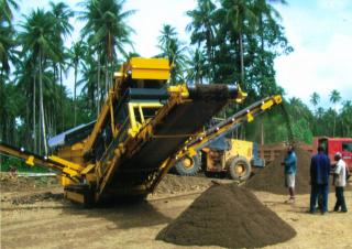 Installation de criblage mobile Keestrack Explorer 1500