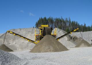 Installation de criblage mobile Keestrack Explorer 1500
