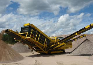 Installation de criblage mobile Keestrack Explorer 1800-3 Deck