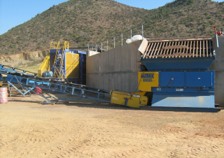 Installation de criblage mobile Pilot Crushtec GFH560
