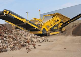 Installation de criblage mobile Keestrack K6
