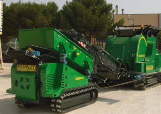 Installation de criblage mobile Komplet Kompatto SC 221 