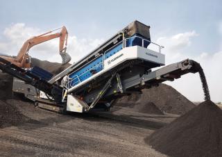 Installation de criblage mobile Kleemann MS 702 EVO