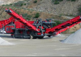 Installation de criblage mobile Gipo S 2160/2