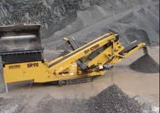 Installation de criblage mobile Anaconda SR410