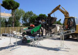 Installation de criblage mobile Komplet WV 1560