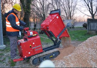 Bennes à chenilles Hinowa HS1102