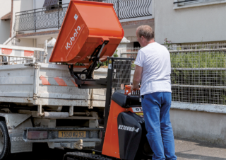 Bennes à chenilles Kubota KC 70 HV-4