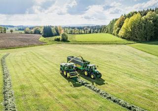Ensileuses - traction 4 roues John Deere 9500 