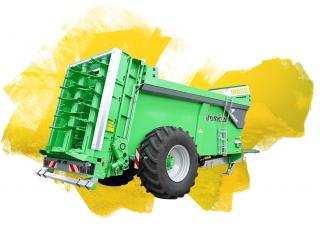 Technologie du lisier et du fumier Épandeurs à fumier Joskin TORNADO T5513/14V