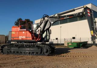 Excavatrice sur chenilles Atlas 215 LC-SR 