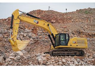 Excavatrice sur chenilles Caterpillar 350