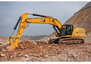 Excavatrice sur chenilles Caterpillar 350