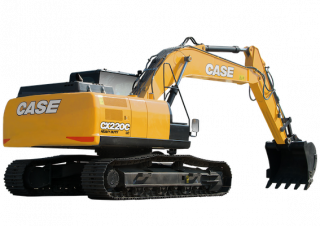 Excavatrice sur chenilles Case CX220C LC