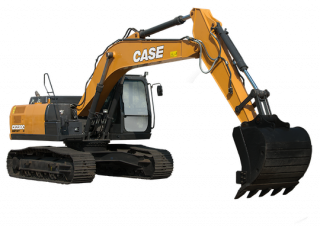 Excavatrice sur chenilles Case CX220C LC