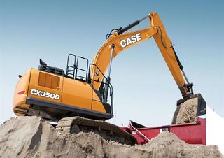 Excavatrice sur chenilles Case CX350D