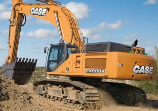 Excavatrice sur chenilles Case CX800B