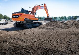 Excavatrice sur chenilles Doosan DX255LC-7