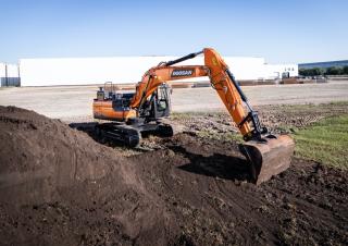 Excavatrice sur chenilles Doosan DX255LC-7