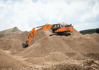 Excavatrice sur chenilles Doosan DX255LC-7
