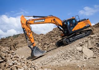 Excavatrice sur chenilles Doosan DX255LC-7