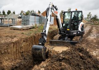 Excavatrice sur chenilles Bobcat E60
