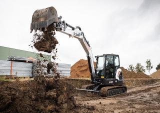 Excavatrice sur chenilles Bobcat E60