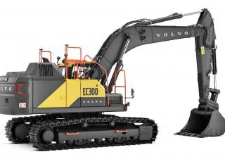 Excavatrice sur chenilles Volvo EC300F LR