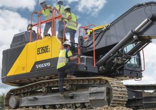 Excavatrice sur chenilles Volvo EC350EL Hybrid