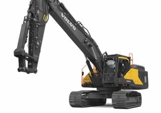 Excavatrice sur chenilles Volvo EC380ENL Straight boom