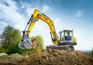 Excavatrice sur chenilles Wacker Neuson ET145