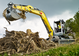Excavatrice sur chenilles Wacker Neuson ET90