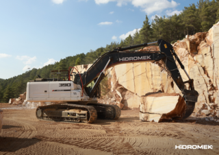 Excavatrice sur chenilles Hidromek HMK 390 LC HD