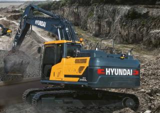 Excavatrice sur chenilles Hyundai HX210AL