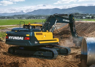 Excavatrice sur chenilles Hyundai HX260AL
