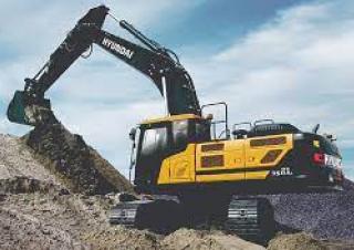 Excavatrice sur chenilles Hyundai HX350L