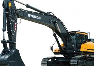 Excavatrice sur chenilles Hyundai HX520AL